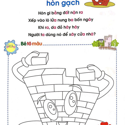 Tủ Sách Bé Vào Lớp 1 - Bé Tập Tô (Tập 2)(Tái Bản)