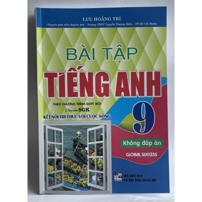Sách - Bài tập tiếng anh 9 -  Dùng kèm sgk kết Nối Tri thức với cuộc sống(  tặng file đáp án) (HA-mk)
