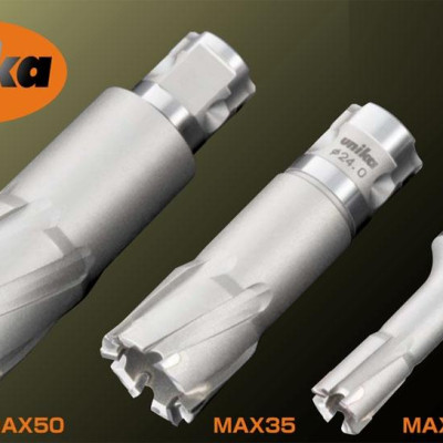 MŨI KHOAN TỪ T.C.T HOLE SLAW META CORE MAX  KHOAN SÂU 100MM ( TỪ D80MM - D100MM) UNIKA (MX100N-80 - MX100N-100) - HÀNG CHÍNH HÃNG