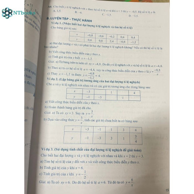 Sách Bài tập phát triển năng lực Toán lớp 7 Tập 2 (Theo chương trình giáo dục phổ thông 2018)