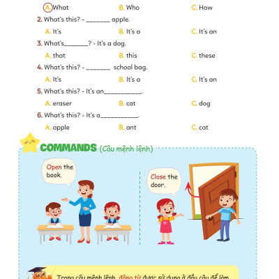 Tất Tần Tật Mẫu Câu Và Ngữ Pháp Tiếng Anh Lớp 2