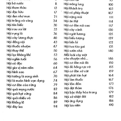 Vườn Bách Thảo Bằng Tranh