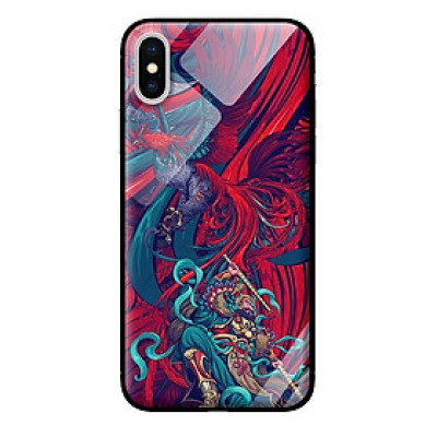 Ốp kính cường lực cho iPhone XS MAX Gà Đỏ - Hàng chính hãng