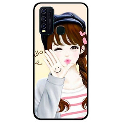 Ốp lưng dành cho Vivo Y30 mẫu Hello Em Gái