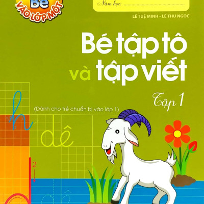 Bé vào lớp một ( Bộ túi 8 cuốn) - Tái Bản