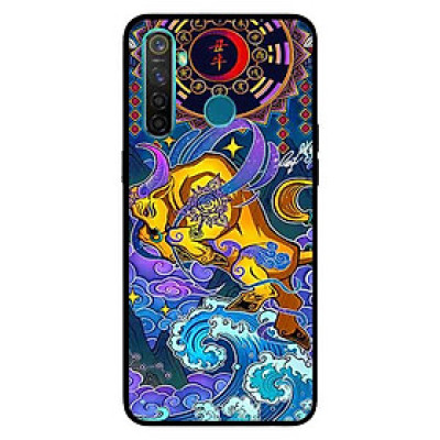 Ốp Lưng in cho Realme 5 Mẫu 12 Con Giáp Sửu - Hàng Chính Hãng