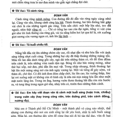 Những Bài Làm Văn Mẫu 5 (Dùng Chung Cho Các Bộ SGK Hiện Hành) (HA)