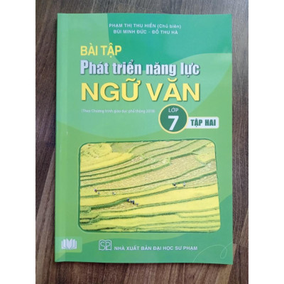 Sách - Bài tập phát triển năng lực ngữ văn lớp 7 tập 2 theo chương trình GDPT 2018 ( Cánh Diều )
