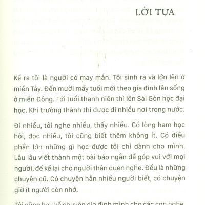 Thềm Cũ Đã Rêu Xanh (Tản Văn)