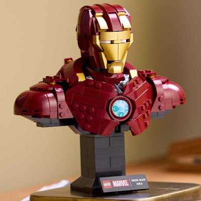 LEGO SUPERHEROES 76327 Đồ Chơi Lắp Ráp Nhân Vật Người Sắt (436 chi tiết)