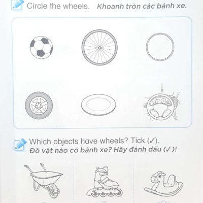Khoa Học Tiền Tiểu Học Song Ngữ - Sách Luyện Tập 2