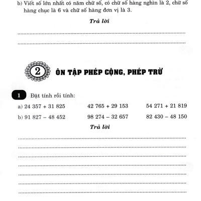Vở Bài Tập Nâng Cao Toán 4 Tập 1 (Bám Sát SGK Chân Trời Sáng Tạo) _HA