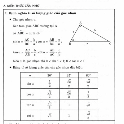 Toán Nâng Cao Hình Học 9 (Dùng Chung Cho Các Bộ SGK Hiện Hành) - HA
