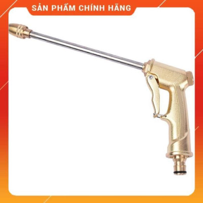Bộ dây vòi xịt nước ️ , tăng áp 3 lần, loại 7m, 10m 206701-3 đầu đồng, cút,nối vàng+ mở chai