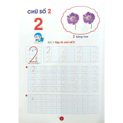 Khởi Đầu Học Viết: Tập Tô Số (Tái Bản 2018)