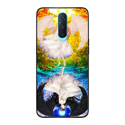 Ốp Lưng in cho Oppo R17 Pro Mẫu Thiên Thần Ác Quỷ - Hàng Chính Hãng