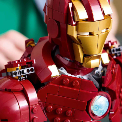 Đồ Chơi Lắp Ráp Nhân Vật Người Sắt LEGO SUPERHEROES 76327 (436 chi tiết)