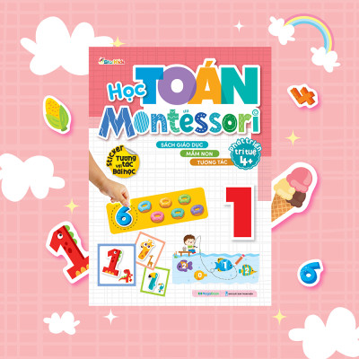 Học Toán Montessori 1 ( Phát triển trí tuệ 4+)