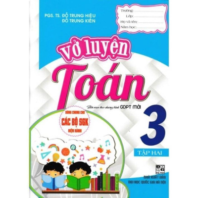 Sách - Combo Vở Luyện Toán Lớp 3 (Dùng Chung Cho Các Bộ SGK Hiện Hành - Bộ 2 Cuốn) (HA-MK)