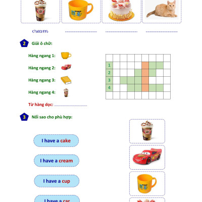 Phiếu bài tập cuối tuần Tiếng Anh 1 - Biên soạn theo chương trình mới (Sách màu)