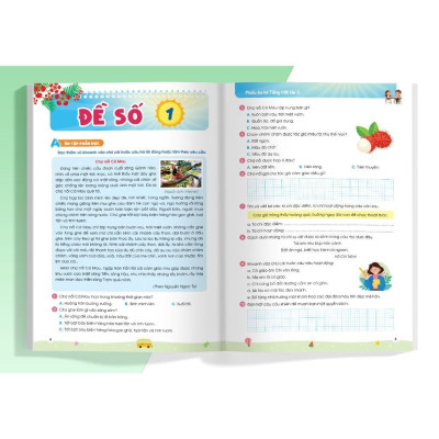 Sách - Phiếu Ôn Hè Toán Và Tiếng Việt Lớp 3 - Combo 2 Cuốn - Megabook