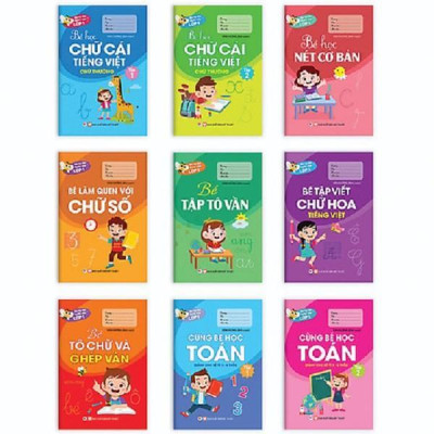 Sách - Bé Tự Tin Bước Vào Lớp 1 Bé Tập Tô Vần - Tân Việt Books