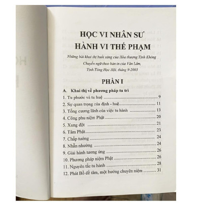 Sách - Học Vi Nhân Sư Hành Vi Thế Phạm - Chính Thông Book