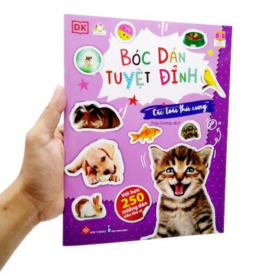 Bóc Dán Tuyệt Đỉnh - Các Loài Thú Cưng (Tái Bản)