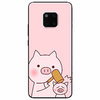 Ốp lưng dành cho Huawei Mate 20 Pro mẫu Heo Cầm Búa