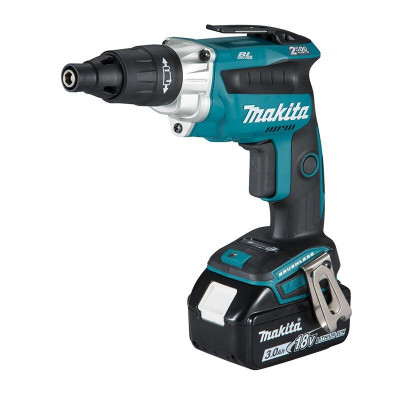 MÁY VẶN VÍT DÙNG PIN (BL)(18V) (01 SẠC NHANH ,02 PIN 18V/ 3.0AH) MAKITA DFS251RFE - HÀNG CHÍNH HÃNG