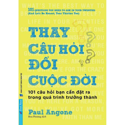 Sách - Combo Thay Câu Hỏi Đổi Cuộc Đời + Câu Hỏi Là Câu Trả Lời - First News