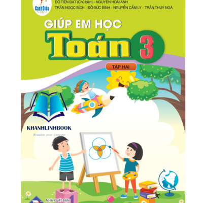 Sách - Combo Giúp em học Toán 3 - tập 1 + 2 ( cánh diều )