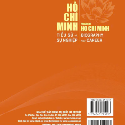 Chủ tịch Hồ Chí Minh tiểu sử và sự nghiệp - President Ho Chi Minh Biography and Career (bản in 2024)