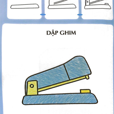 Em Tập Vẽ Và Tô Màu - Đồ Dùng Gia Đình