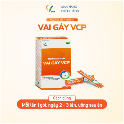 [COMBO 3] TPBVSK Vai Gáy VCP - Hỗ trợ cải thiện tình trạng đau cứng cổ, đau vùng vai gáy - Hộp 20 gói