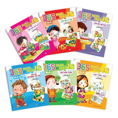 Sách - 365 Ngày Phát Triển IQ - Trò Chơi Trí Tuệ - Tân Việt Books