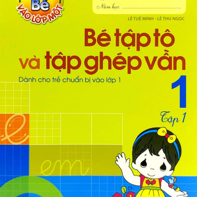Bé vào lớp một ( Bộ túi 8 cuốn) - Tái Bản