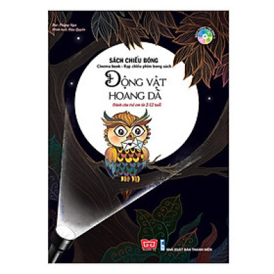 Sách Tương Tác - Sách Chiếu Bóng - Cinema Book - Rạp Chiếu Phim Trong Sách - Động Vật Hoang Dã - Đinh Tị Books
