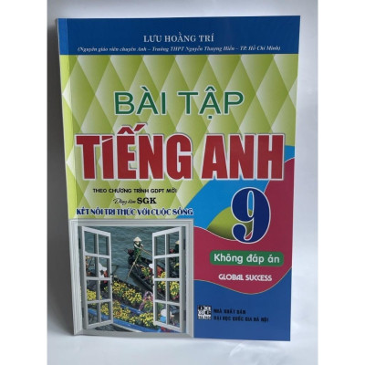 Sách - Bài tập tiếng anh 9 -  Dùng kèm sgk kết Nối Tri thức với cuộc sống(  tặng file đáp án) (HA-mk)