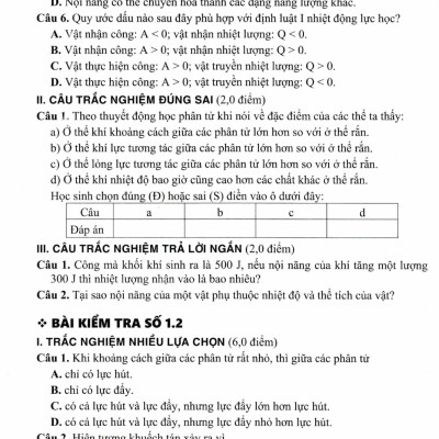 Đề Kiểm Tra, Đánh Giá Vật Lí 12 (Bám Sát SGK Kết Nối Tri Thức Với Cuộc Sống) - HA