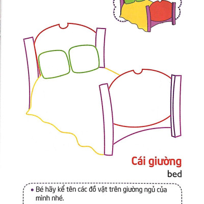 Tập Tô Màu Và Nhận Biết Thế Giới Xung Quanh - Đồ Dùng Gia Đình