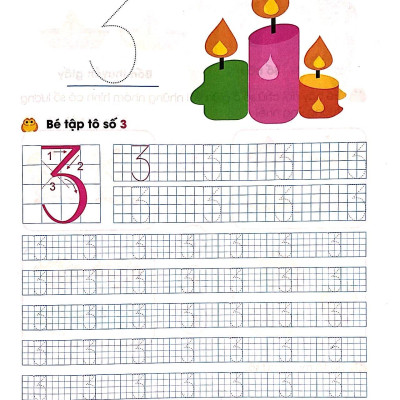 Giúp Bé Vững Bước Vào Lớp 1 - Bé Làm Quen Với Chữ Số (5-6 Tuổi) (Tái Bản 2024)