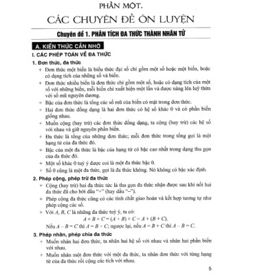 Sách - Phát Triển Năng Lực Theo Chuyên Đề Toán 8 (Dùng Chung Cho Các Bộ SGK Hiện Hành)