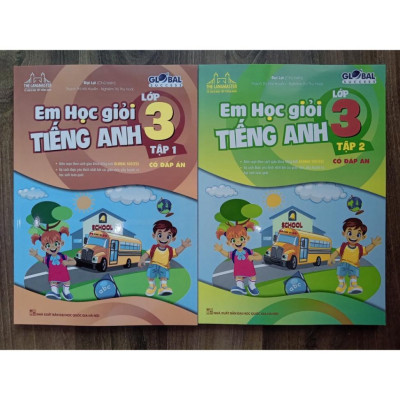 Sách - Em học giỏi tiếng anh lớp 3 tập 1 - có đáp án ( GLOBAL SUCCESS )