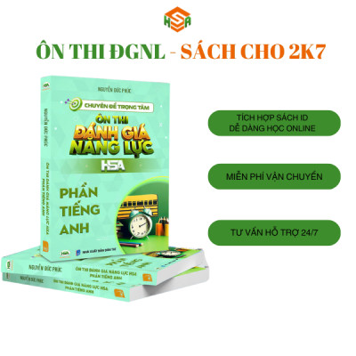 Combo 5 Sách ôn thi đánh giá năng lực Hà Nội (Định Tính + Định Lượng + Tự Nhiên + Xã Hội + Tiếng Anh)