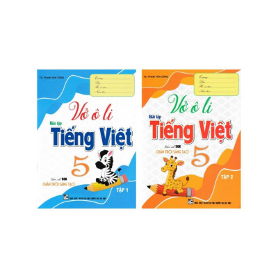 Sách - Vở Ô Li Bài Tập Tiếng Việt 5 (Bám Sát SGK Chân Trời Sáng Tạo) (HA-MK)