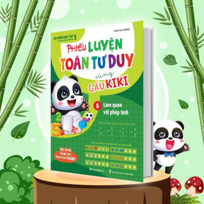 Sách - Bộ Phiếu Học Tập Cùng Gấu Kiki - Combo 9 Cuốn - Megabook