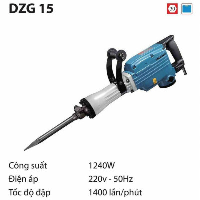 MÁY ĐỤC BÊ TÔNG 30MM 1240W DONGCHENG DZG15 - HÀNG CHÍNH HÃNG