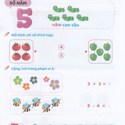 	Chuẩn Bị Vào Lớp 1 - Vở Làm Quen Với Toán (Dành Cho 5 - 6 Tuổi) _ABB