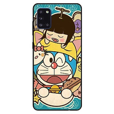 Ốp lưng dành cho Samsung Galaxy A31 mẫu Mèo Máy Nháy Mắt